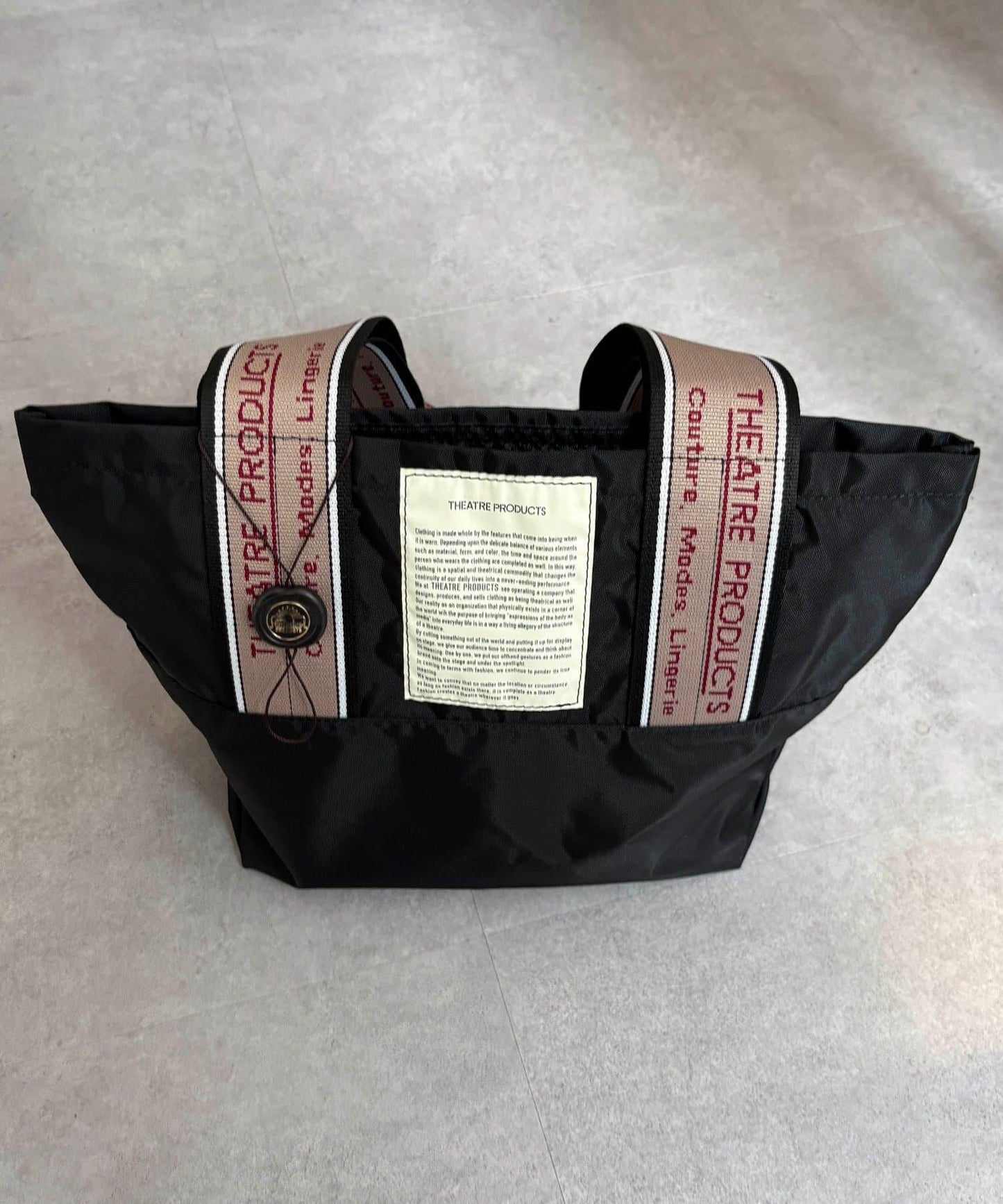 THEATRE PRODUCTS 徽標織帶托特包