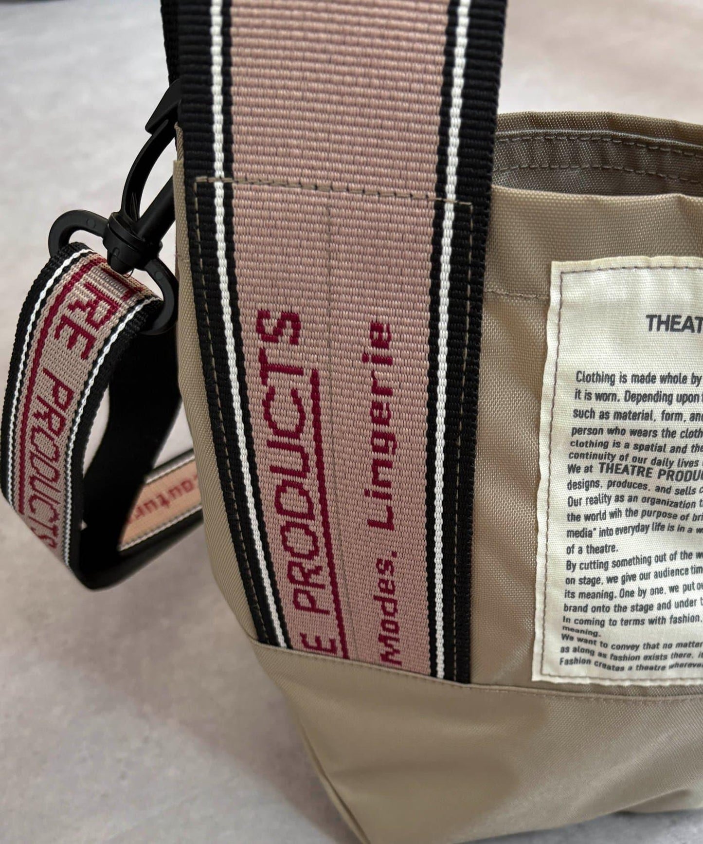【THEATRE PRODUCTS】Logo Tape 2WAY單肩包
