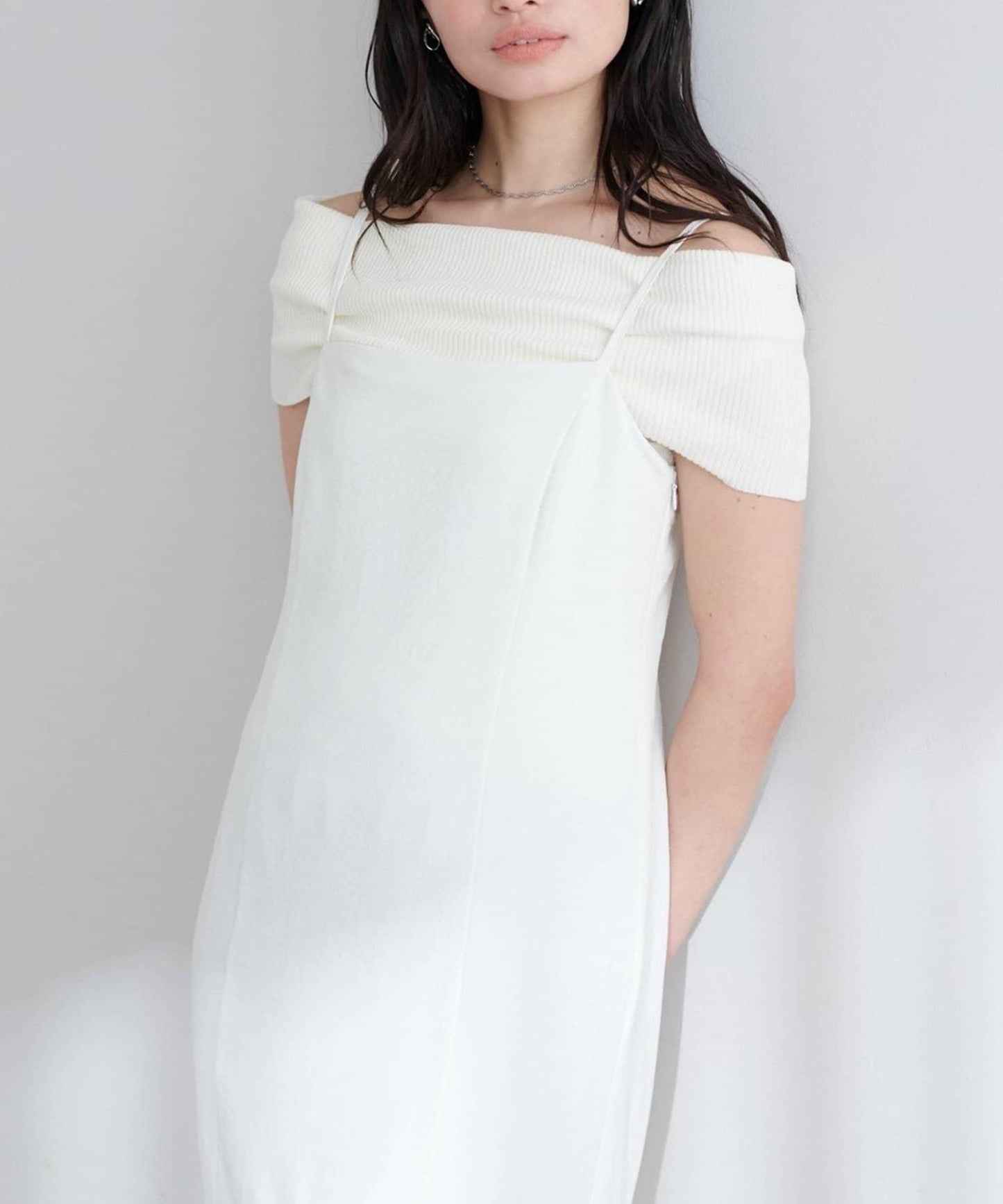 natural couture 露肩無袖套頭衫
