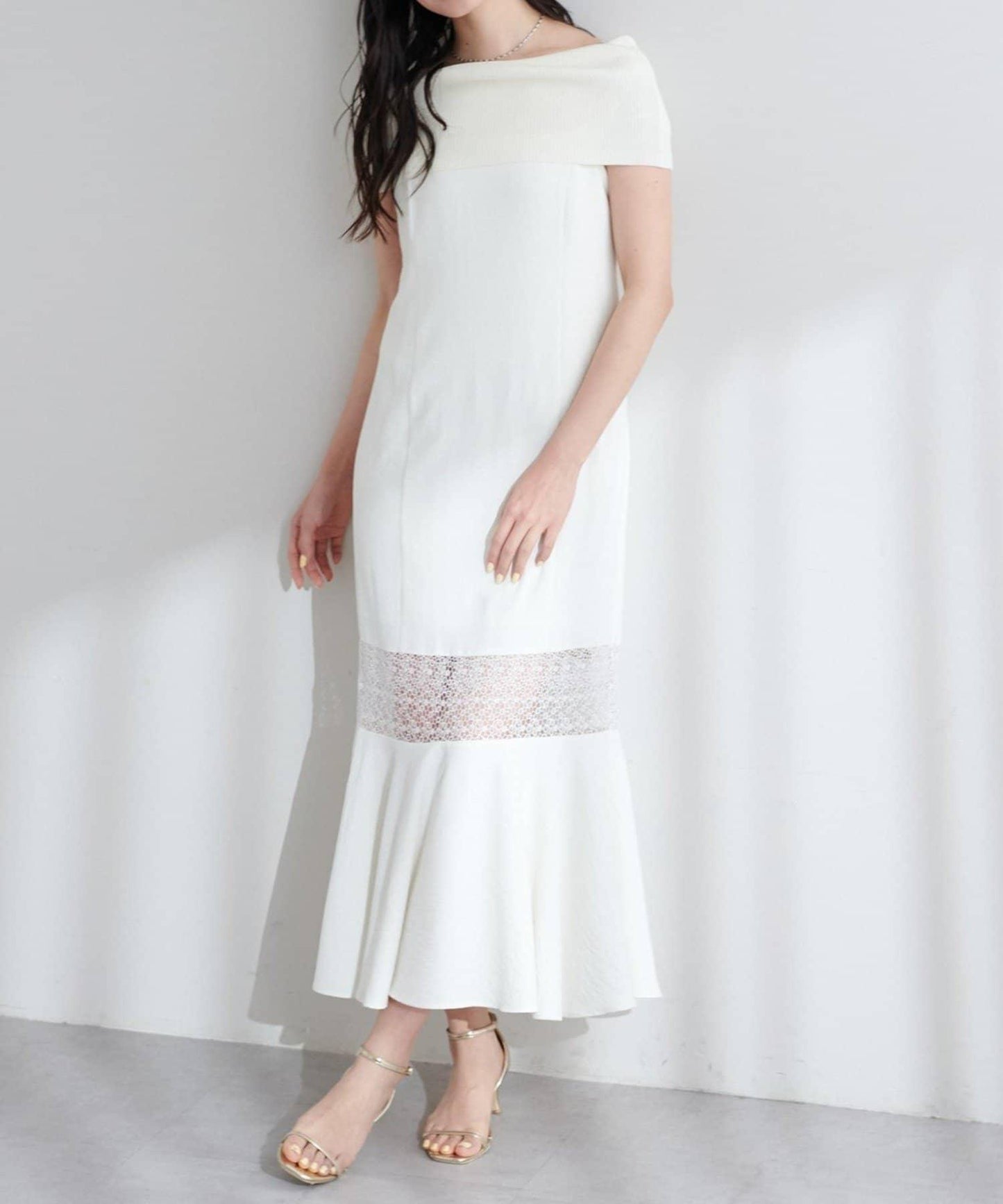 natural couture 露肩無袖套頭衫