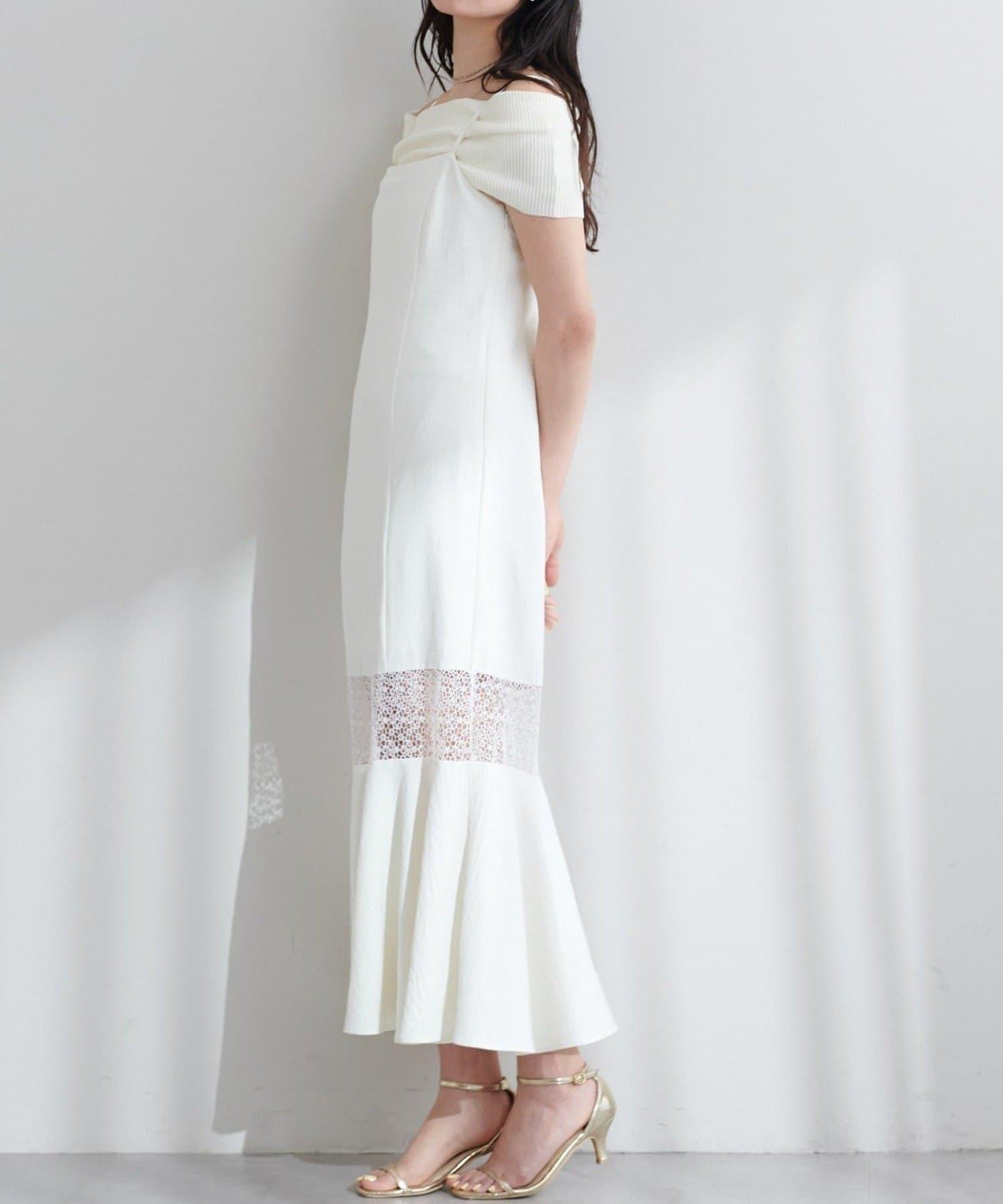 natural couture 露肩無袖套頭衫