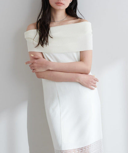 natural couture 露肩無袖套頭衫