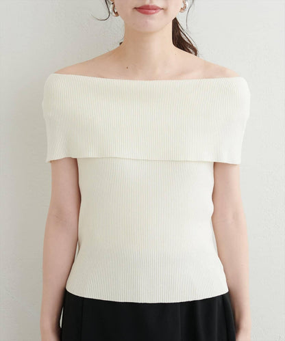 natural couture 露肩無袖套頭衫