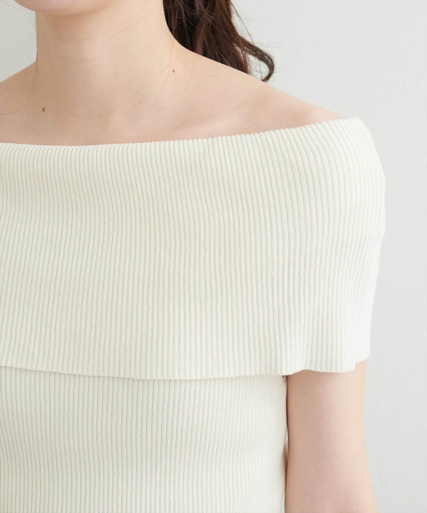 natural couture 露肩無袖套頭衫