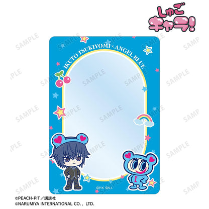 守護甜心！（守護甜心！） ナルミヤキャラクターズコラボ 月詠イクト&ナカムラくん 迷你角色 B8硬質卡套