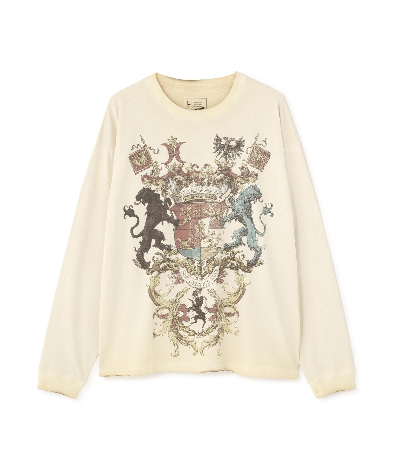 DankeSchon/ダンケシェーン/SPRAYBURN L/S TEE EMBLEM