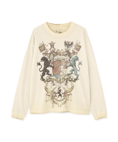 DankeSchon/ダンケシェーン/SPRAYBURN L/S TEE EMBLEM