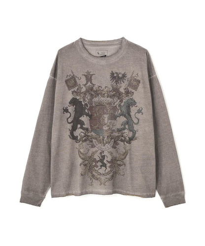 DankeSchon/ダンケシェーン/SPRAYBURN L/S TEE EMBLEM