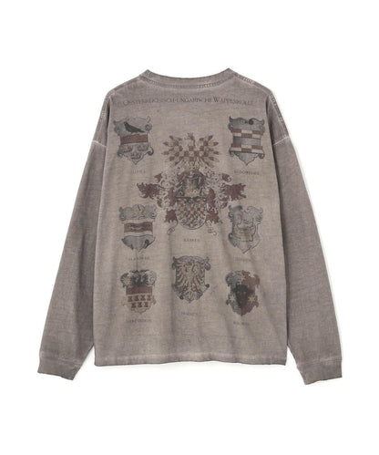 DankeSchon/ダンケシェーン/SPRAYBURN L/S TEE EMBLEM