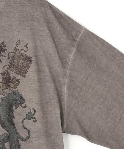 DankeSchon/ダンケシェーン/SPRAYBURN L/S TEE EMBLEM