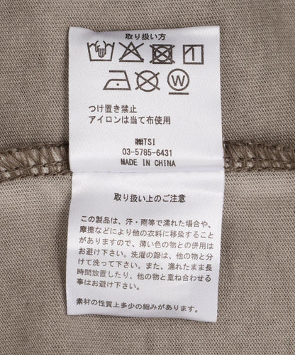 DankeSchon/ダンケシェーン/SPRAYBURN L/S TEE EMBLEM
