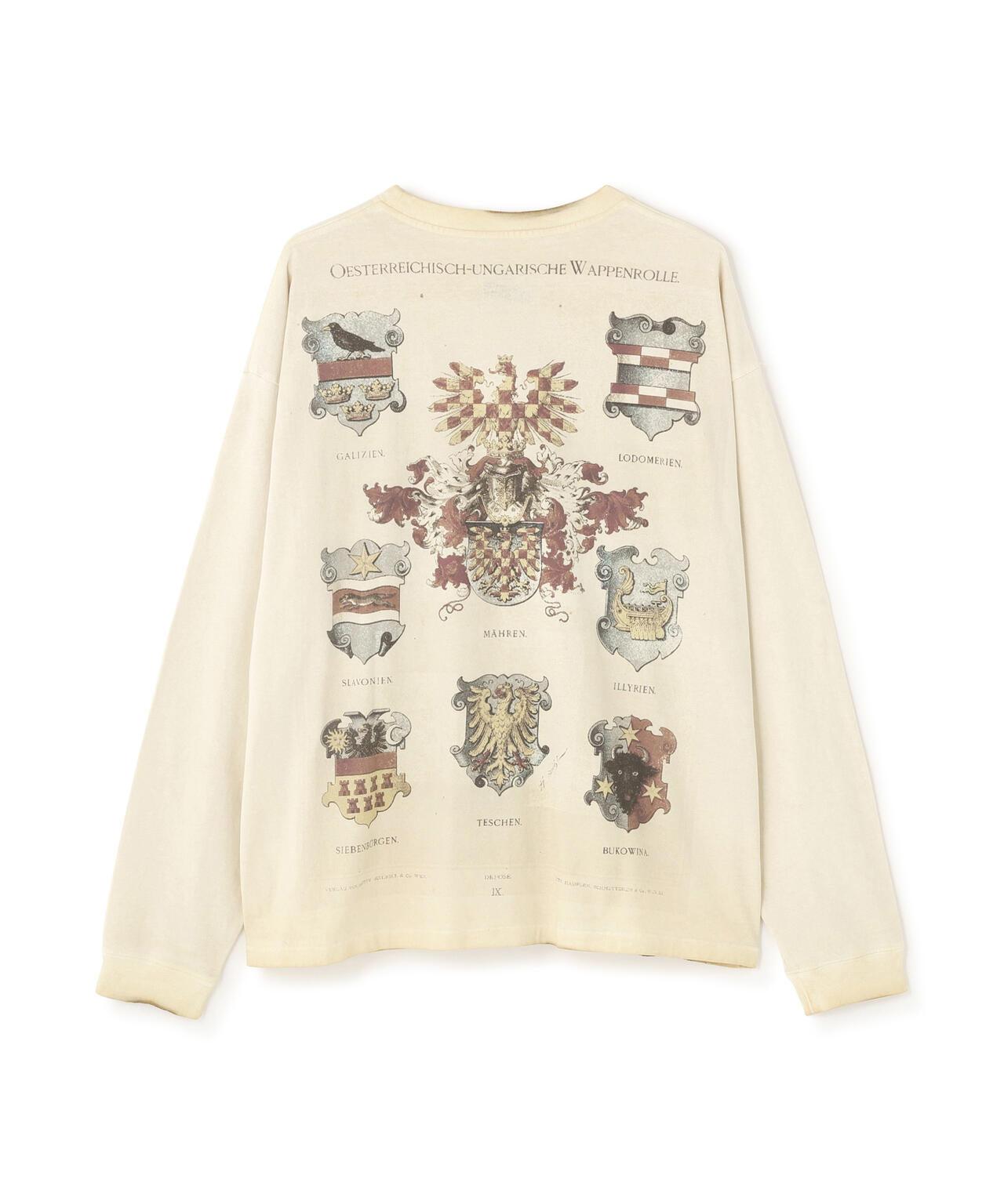 DankeSchon/ダンケシェーン/SPRAYBURN L/S TEE EMBLEM