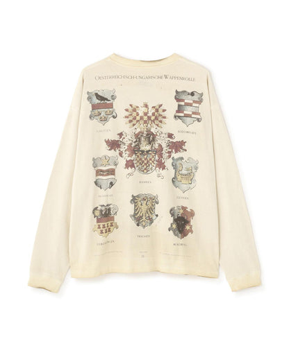 DankeSchon/ダンケシェーン/SPRAYBURN L/S TEE EMBLEM