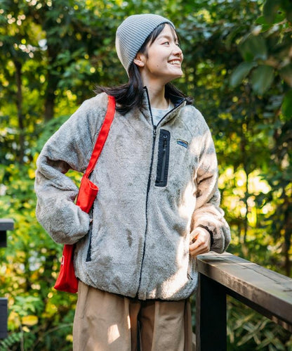 寬鬆版型 尼龍搖粒絨 雙面夾克
