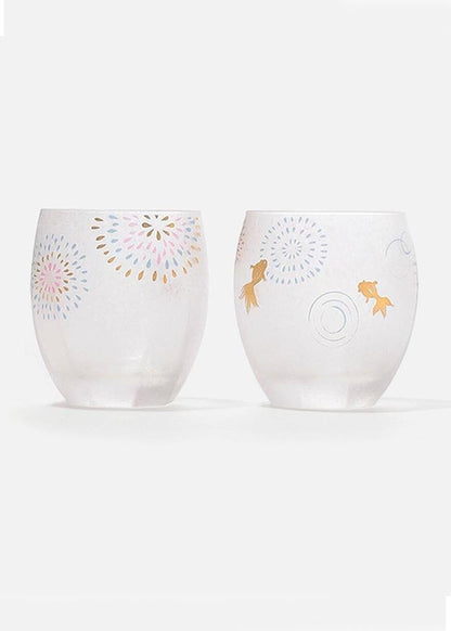 【アデリア】Premium 花火 Old 對杯套裝