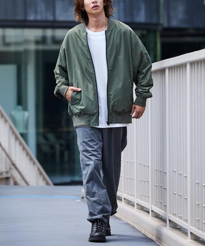 尼龍抓絨雙面穿MA-1夾克