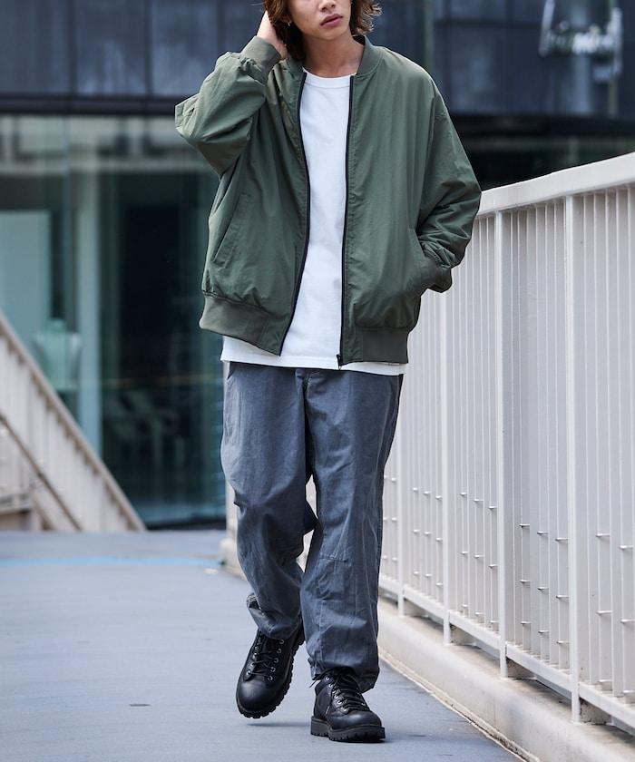 尼龍抓絨雙面穿MA-1夾克
