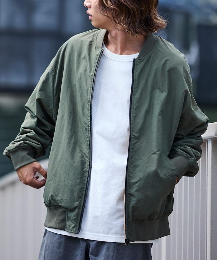 尼龍抓絨雙面穿MA-1夾克