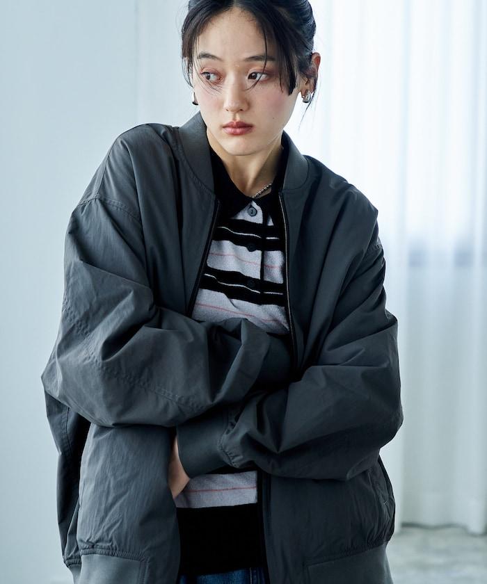 尼龍抓絨雙面穿MA-1夾克