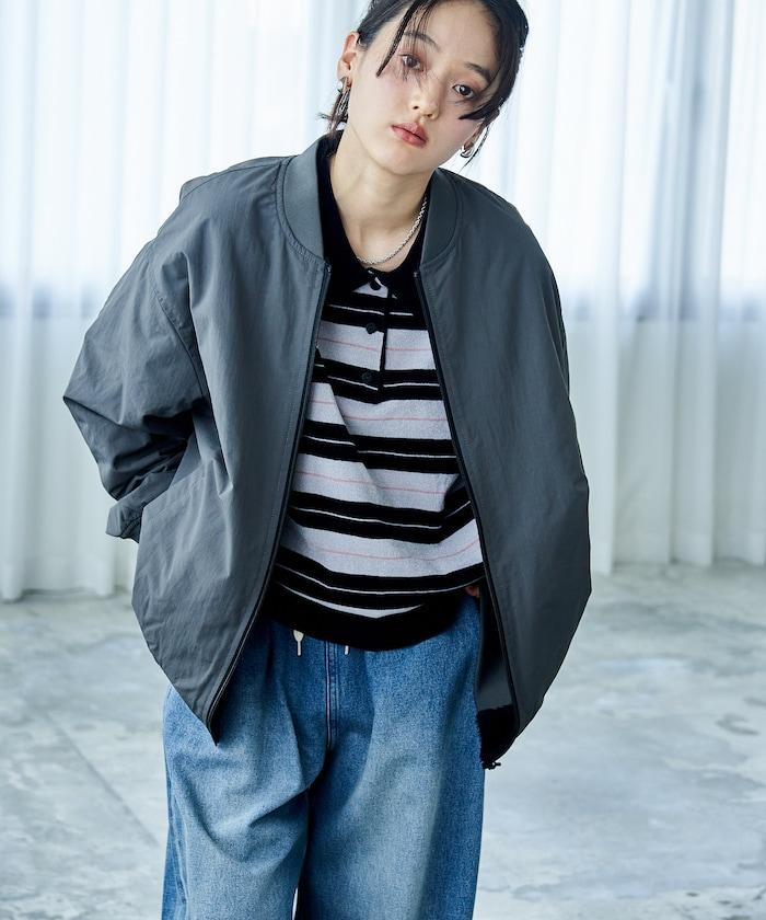 尼龍抓絨雙面穿MA-1夾克