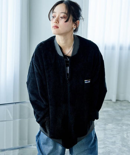 尼龍抓絨雙面穿MA-1夾克