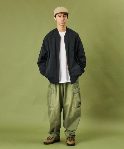 尼龍抓絨雙面穿MA-1夾克