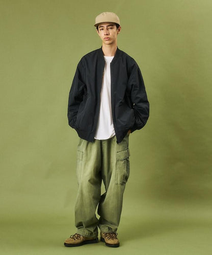 尼龍抓絨雙面穿MA-1夾克