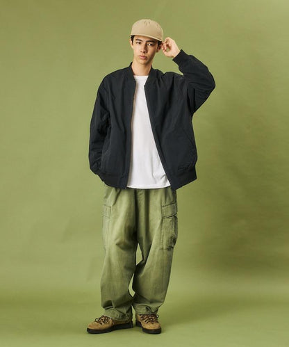 尼龍抓絨雙面穿MA-1夾克