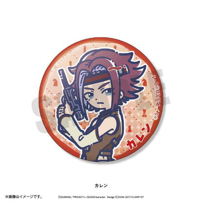 コードギアス 反逆のルルーシュ（叛逆的魯路修） 復古波普系列 鐳射徽章【BOX裝／9個入】