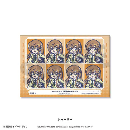 コードギアス 反逆のルルーシュ（叛逆的魯路修） RETROPOP系列 證件照風貼紙 夏莉