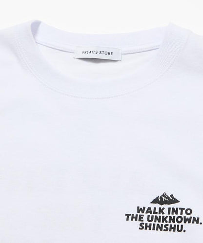 アルクマ × ヨーグレット × FREAK'S STORE 寬鬆版型 後背印花 下襬抽繩 圓領T恤