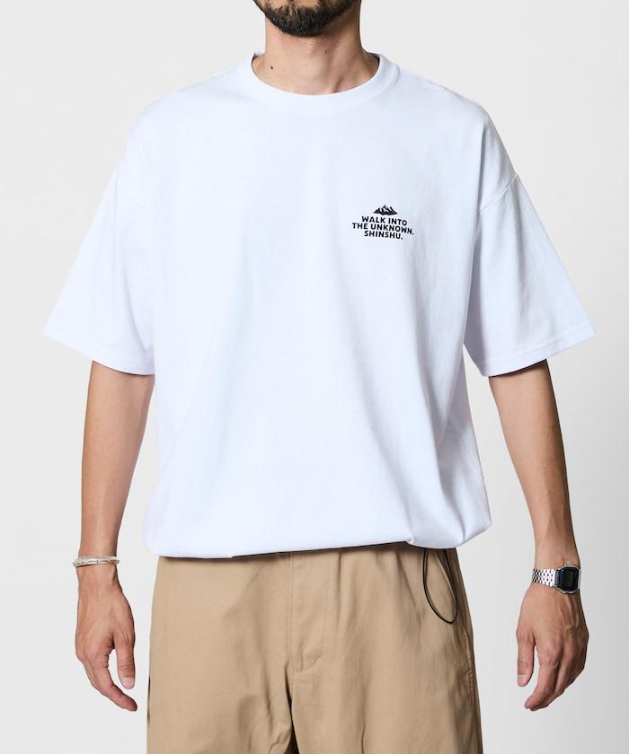 アルクマ × ヨーグレット × FREAK'S STORE 寬鬆版型 後背印花 下襬抽繩 圓領T恤