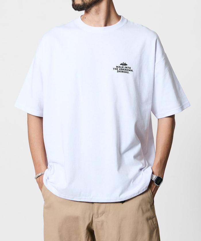 アルクマ × ヨーグレット × FREAK'S STORE 寬鬆版型 後背印花 下襬抽繩 圓領T恤