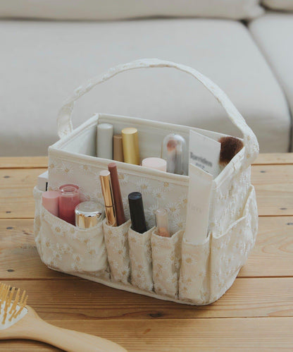 花朵蕾絲化妝品收納盒