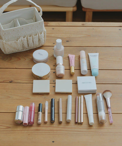 花朵蕾絲化妝品收納盒