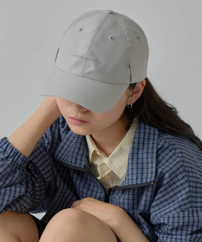 【UNISEX】防潑水反光Logo運動帽