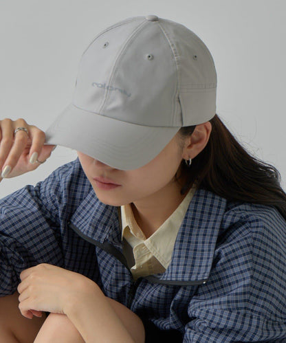 【UNISEX】防潑水反光Logo運動帽