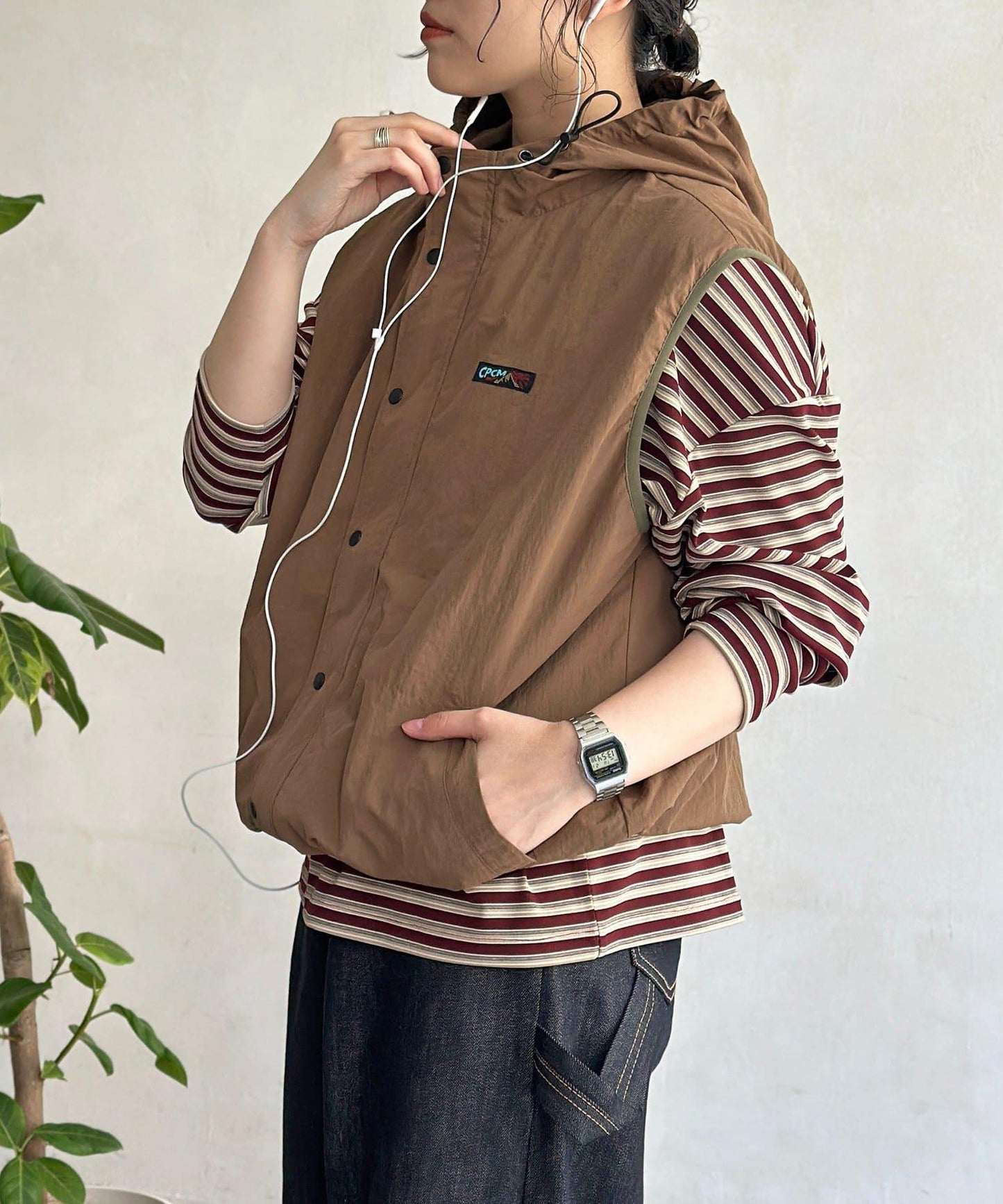尼龍連帽馬甲