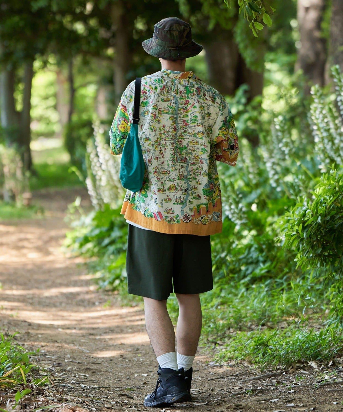 Ciaopanic 印度地圖開襟襯衫