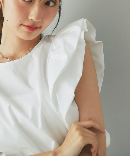 La boutique BonBon 泡泡袖襯衫