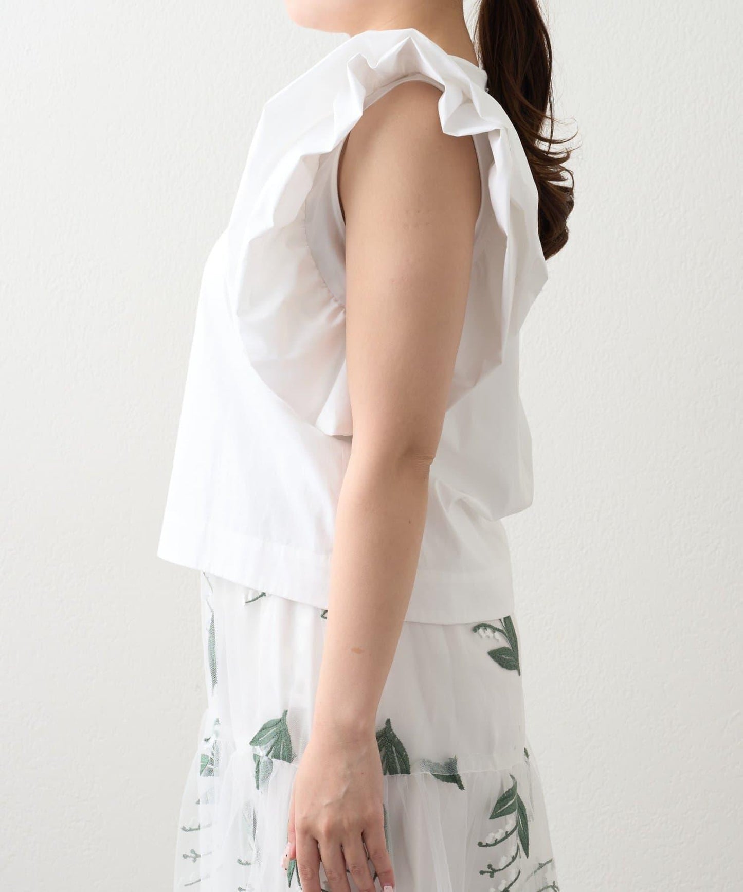 La boutique BonBon 泡泡袖襯衫