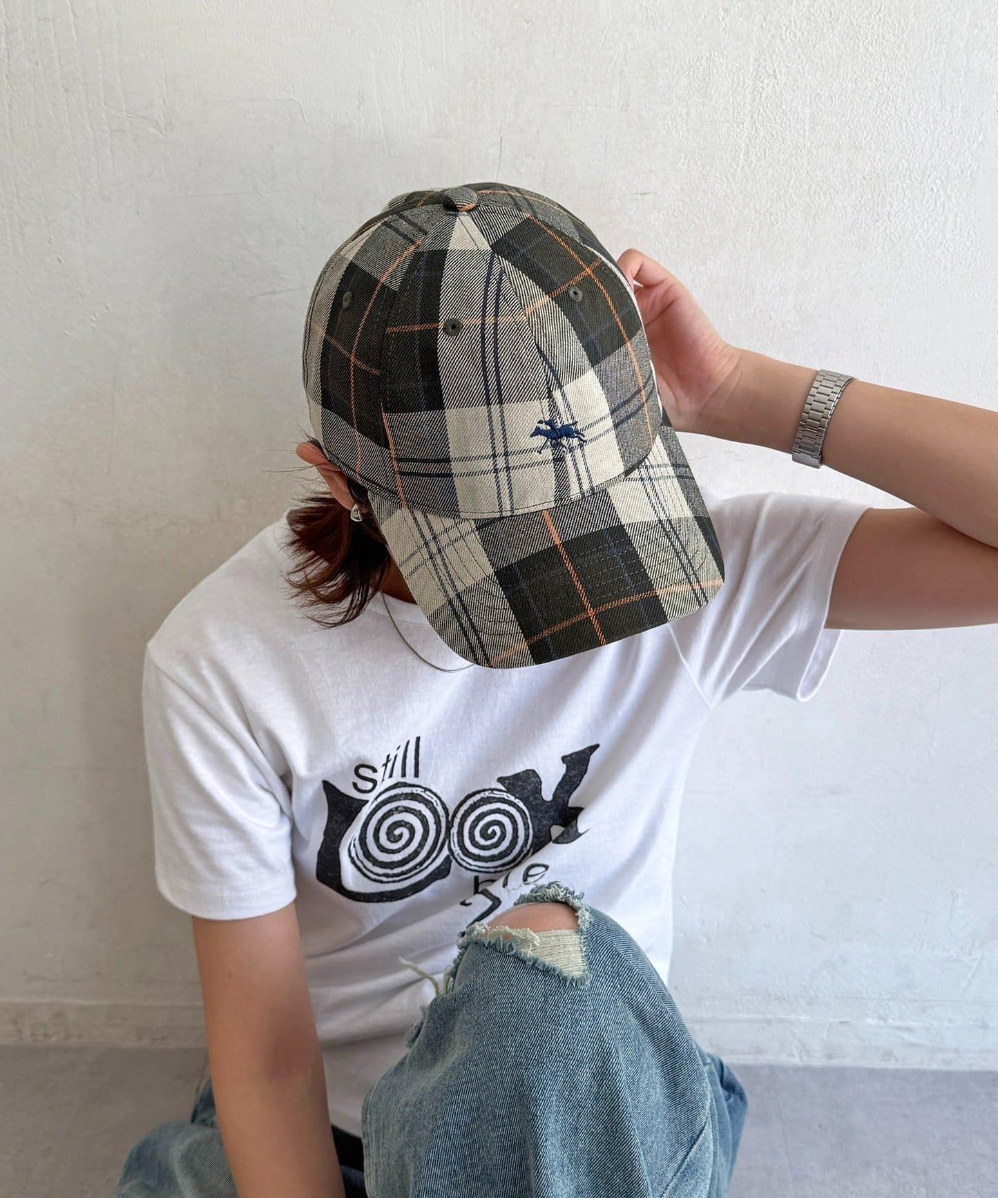【POLOCHAMPS】格紋棒球帽