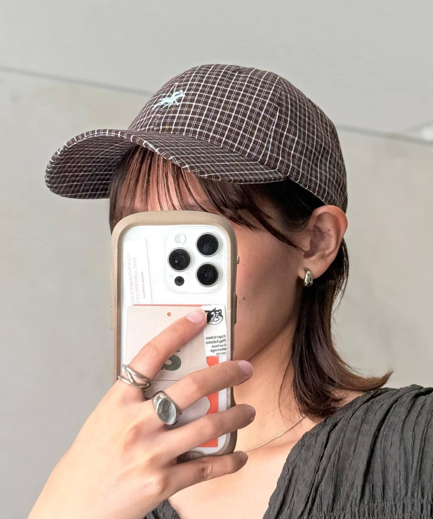 【POLOCHAMPS】格紋棒球帽