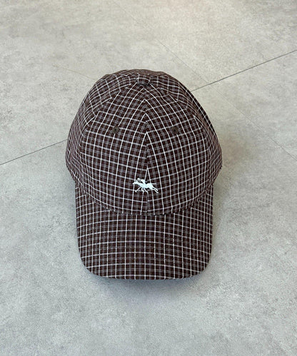 【POLOCHAMPS】格紋棒球帽