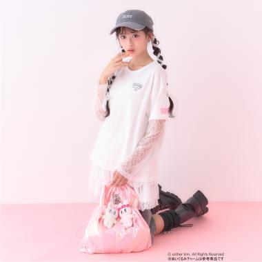 ESTHER BUNNY 鐳射束口袋