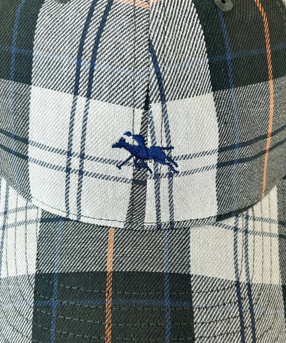 【POLOCHAMPS】格紋棒球帽
