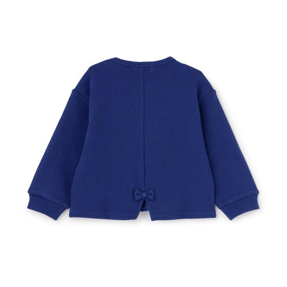 mimi醬刺繡 加絨拉鍊開衫