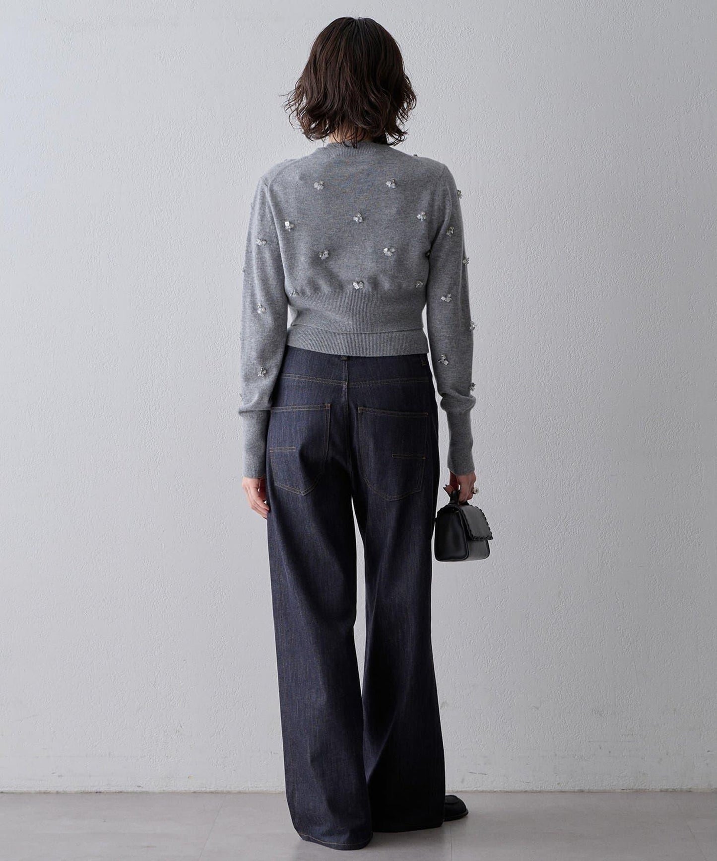 串珠刺繡針織馬甲