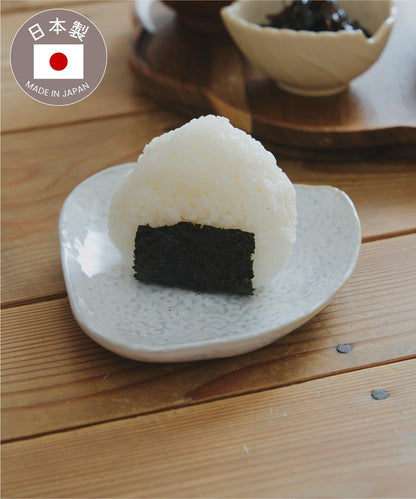 美濃燒飯糰盤 新米主役
