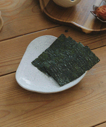 美濃燒飯糰盤 新米主役